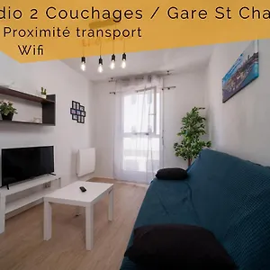 Appartement Equipe A 5 Min De La Gare St Charles, Marseille